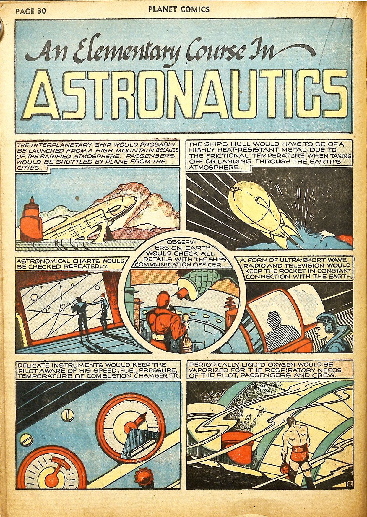 Planet Comics #9 (Fiction House), page 32. Public domain (US).