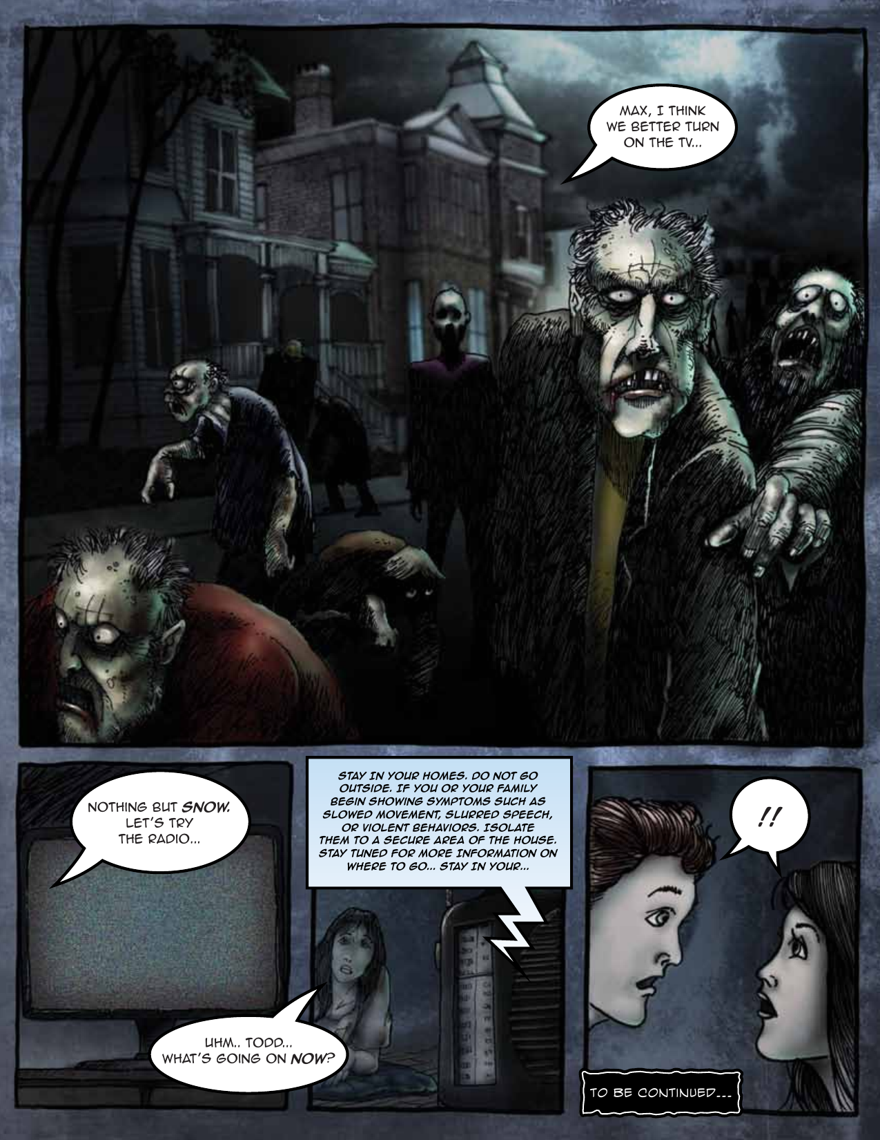 Preparedness 101: Zombie Pandemic, page 14. Credit: CDC. Public domain (U.S. government work).