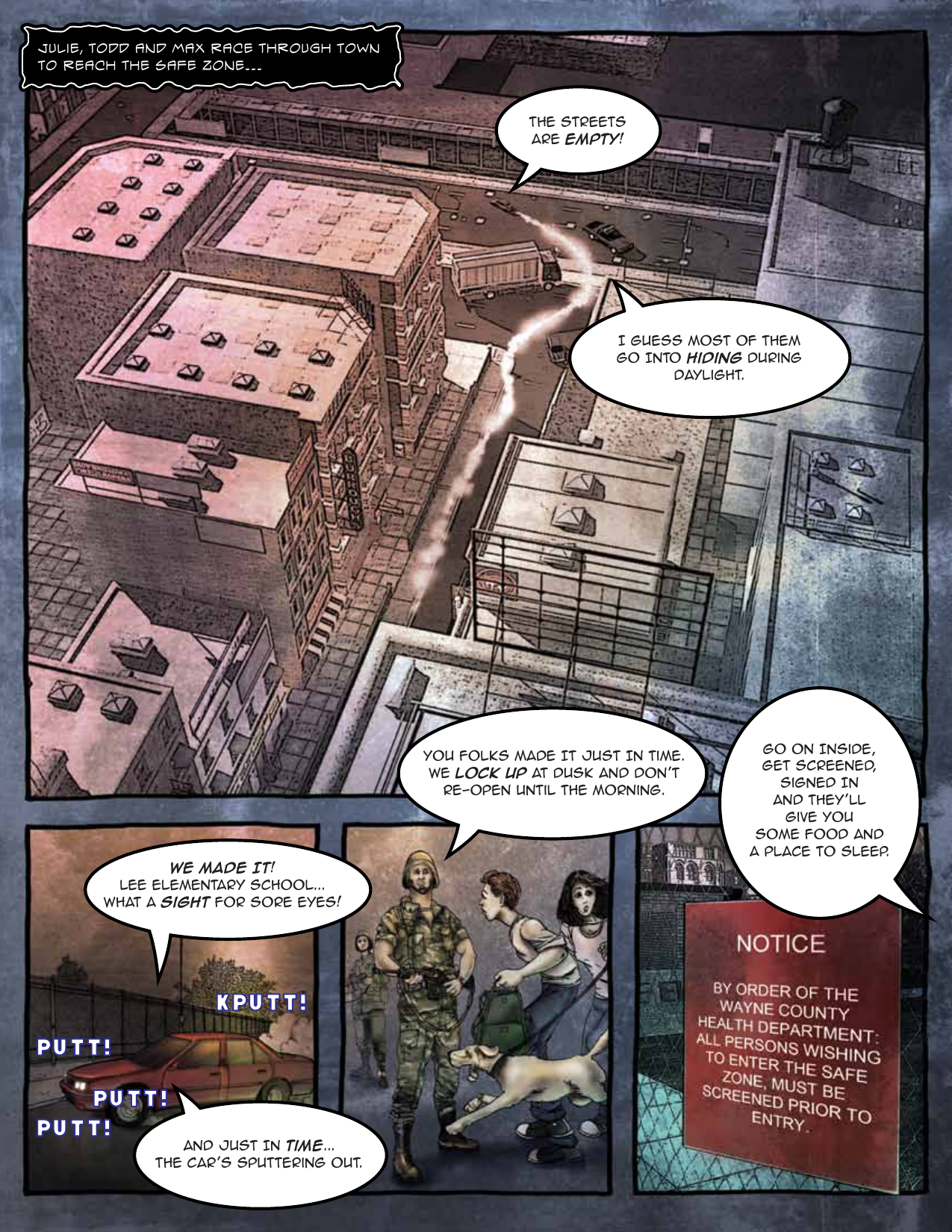 Preparedness 101: Zombie Pandemic, page 26. Credit: CDC. Public domain (U.S. government work).