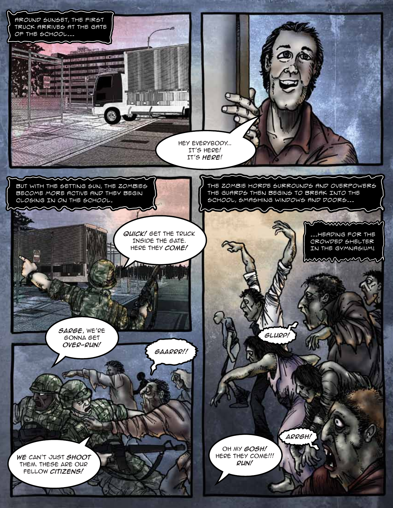 Preparedness 101: Zombie Pandemic, page 30. Credit: CDC. Public domain (U.S. government work).
