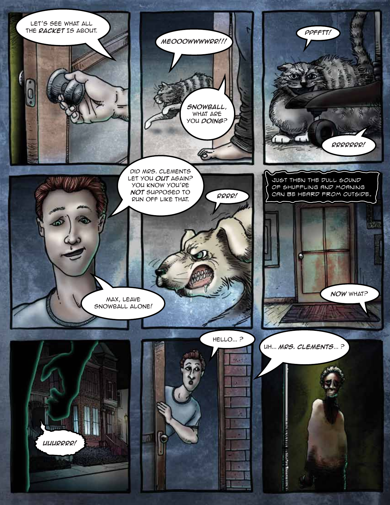 Preparedness 101: Zombie Pandemic, page 9. Credit: CDC. Public domain (U.S. government work).