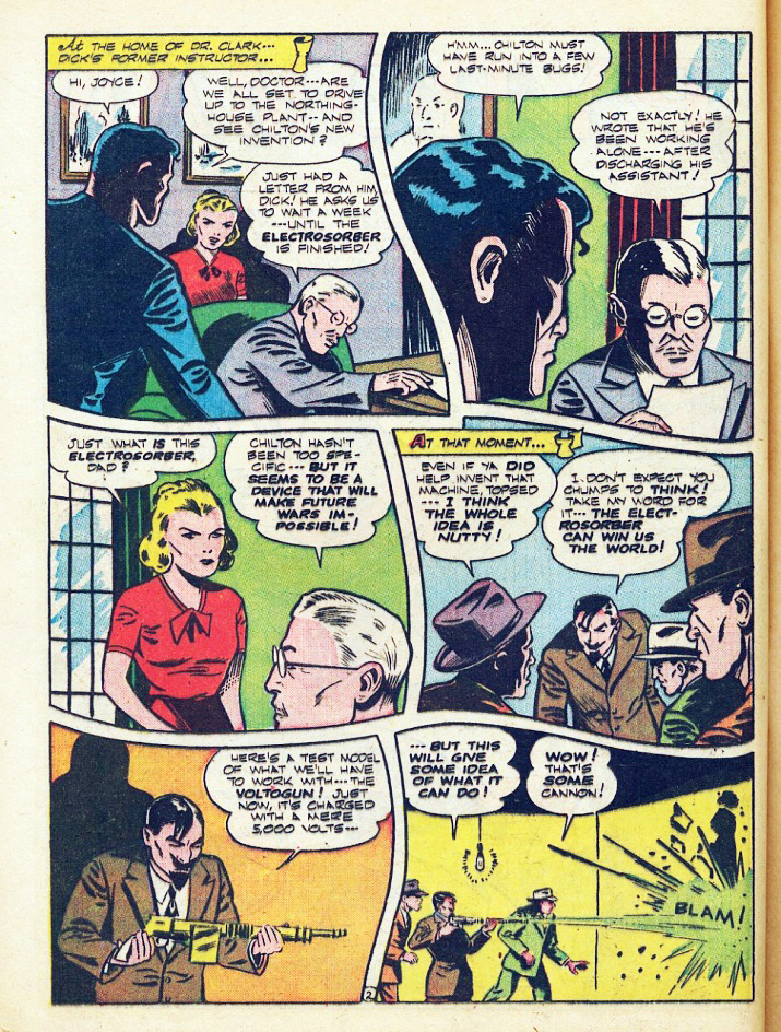 Pyroman, America's Best Comics #18, page 2. Public domain. Source: https://commons.wikimedia.org/wiki/File%3AAmericasBestComics1816.jpg