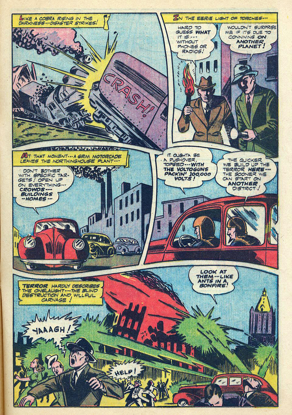 Pyroman, America's Best Comics #18, page 11. Public domain. Source: https://commons.wikimedia.org/wiki/File%3AAmericasBestComics1825.jpg