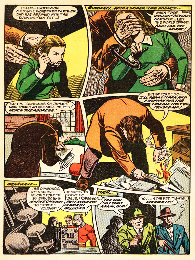 Pyroman, America's Best Comics #20, page 6. Public domain. Source: https://commons.wikimedia.org/wiki/File%3AAmericasBestComics2031.jpg