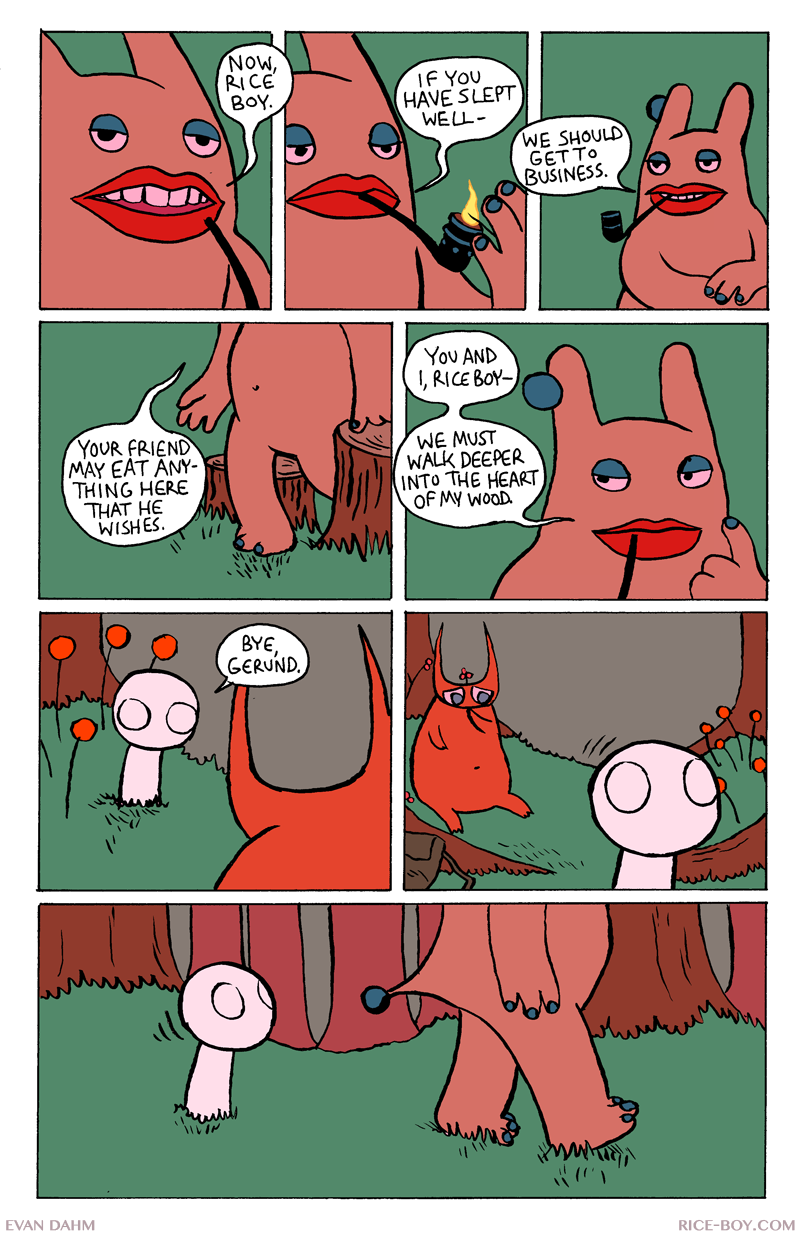 Rice Boy by Evan Dahm, page 87 (The Second Book). CC BY-NC-SA 3.0 US. https://www.rice-boy.com/rb/index.php?c=087