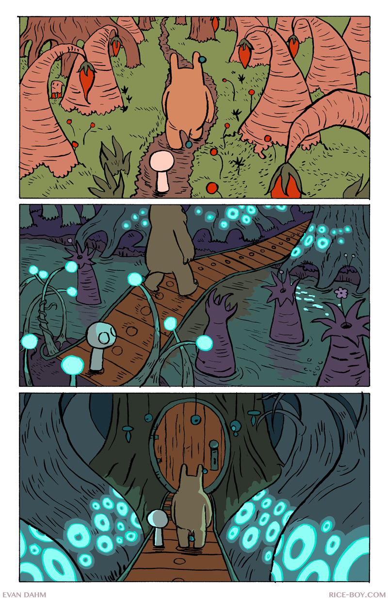 Rice Boy by Evan Dahm, page 88 (The Second Book). CC BY-NC-SA 3.0 US. https://www.rice-boy.com/rb/index.php?c=088