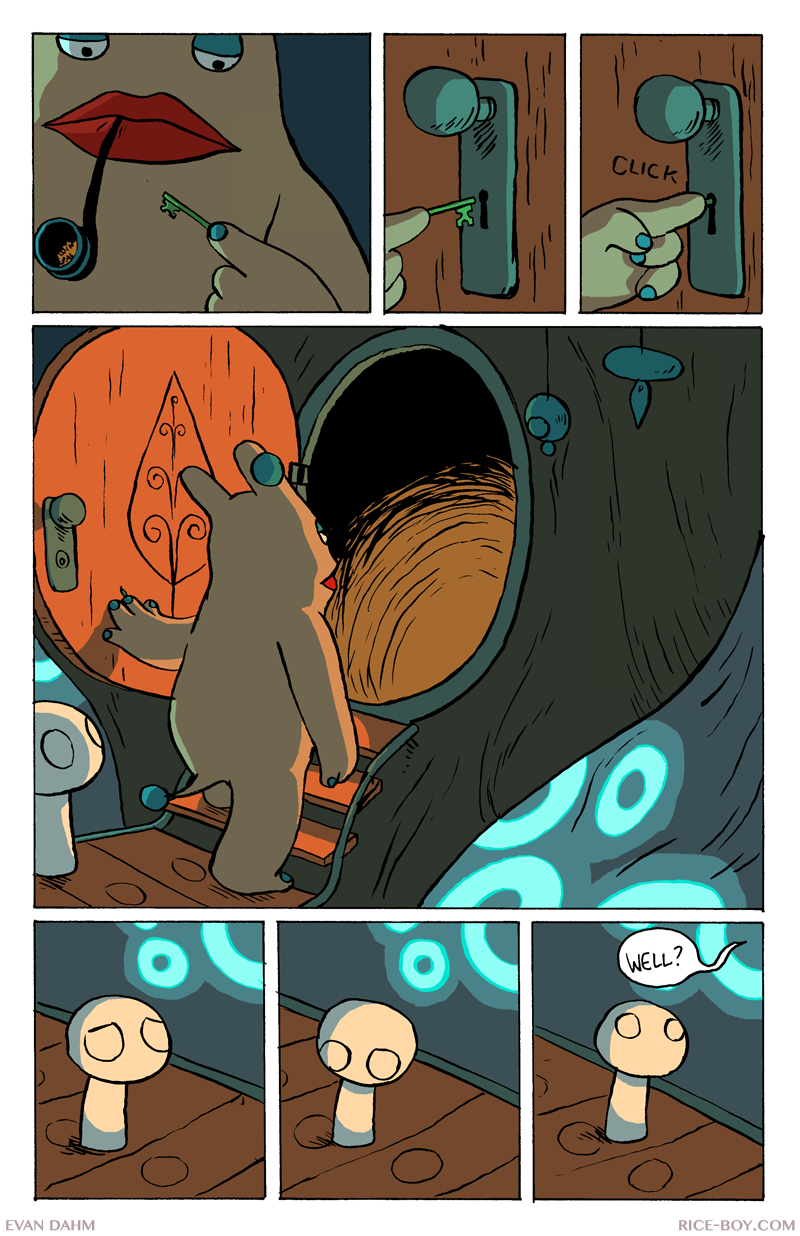 Rice Boy by Evan Dahm, page 90 (The Second Book). CC BY-NC-SA 3.0 US. https://www.rice-boy.com/rb/index.php?c=090