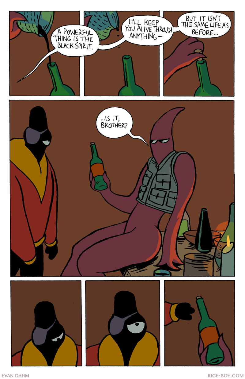 Rice Boy by Evan Dahm, page 151 (The Second Book). CC BY-NC-SA 3.0 US. https://www.rice-boy.com/rb/index.php?c=151