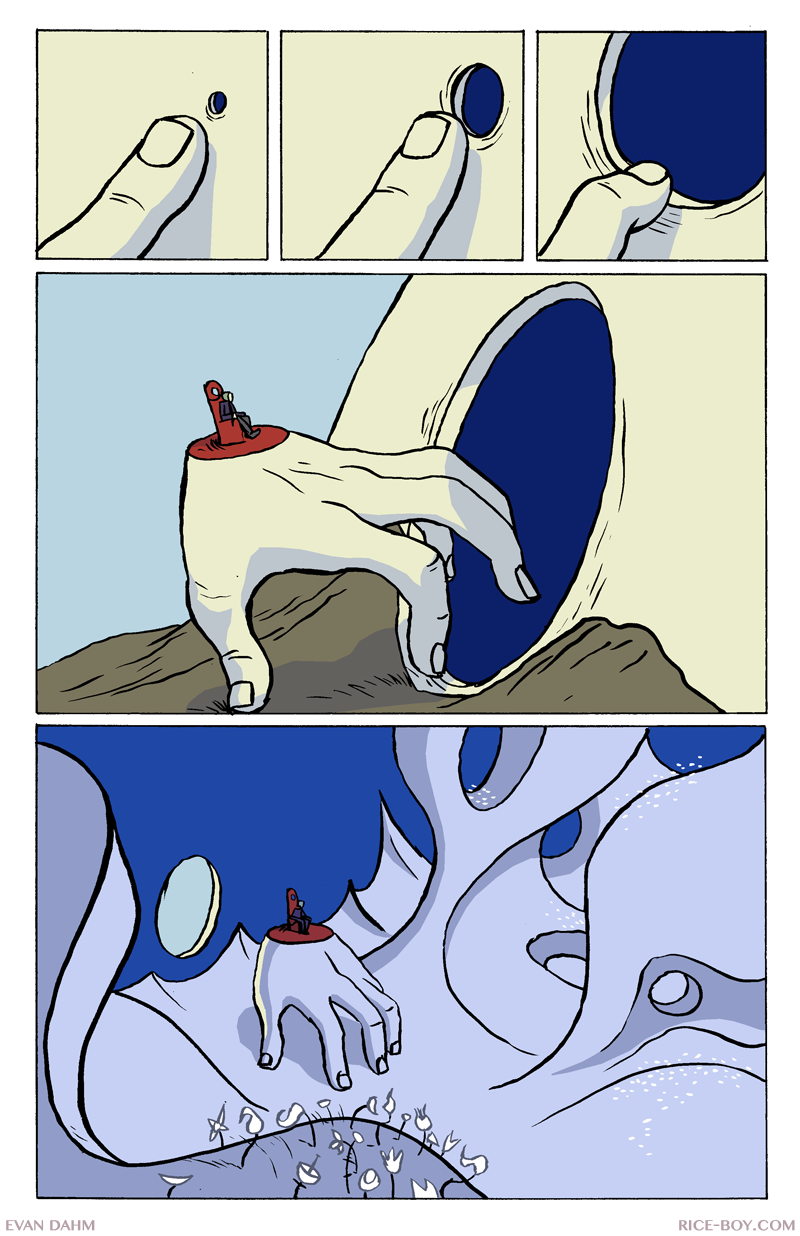 Rice Boy by Evan Dahm, page 193 (The Third Book). CC BY-NC-SA 3.0 US. https://www.rice-boy.com/rb/index.php?c=193