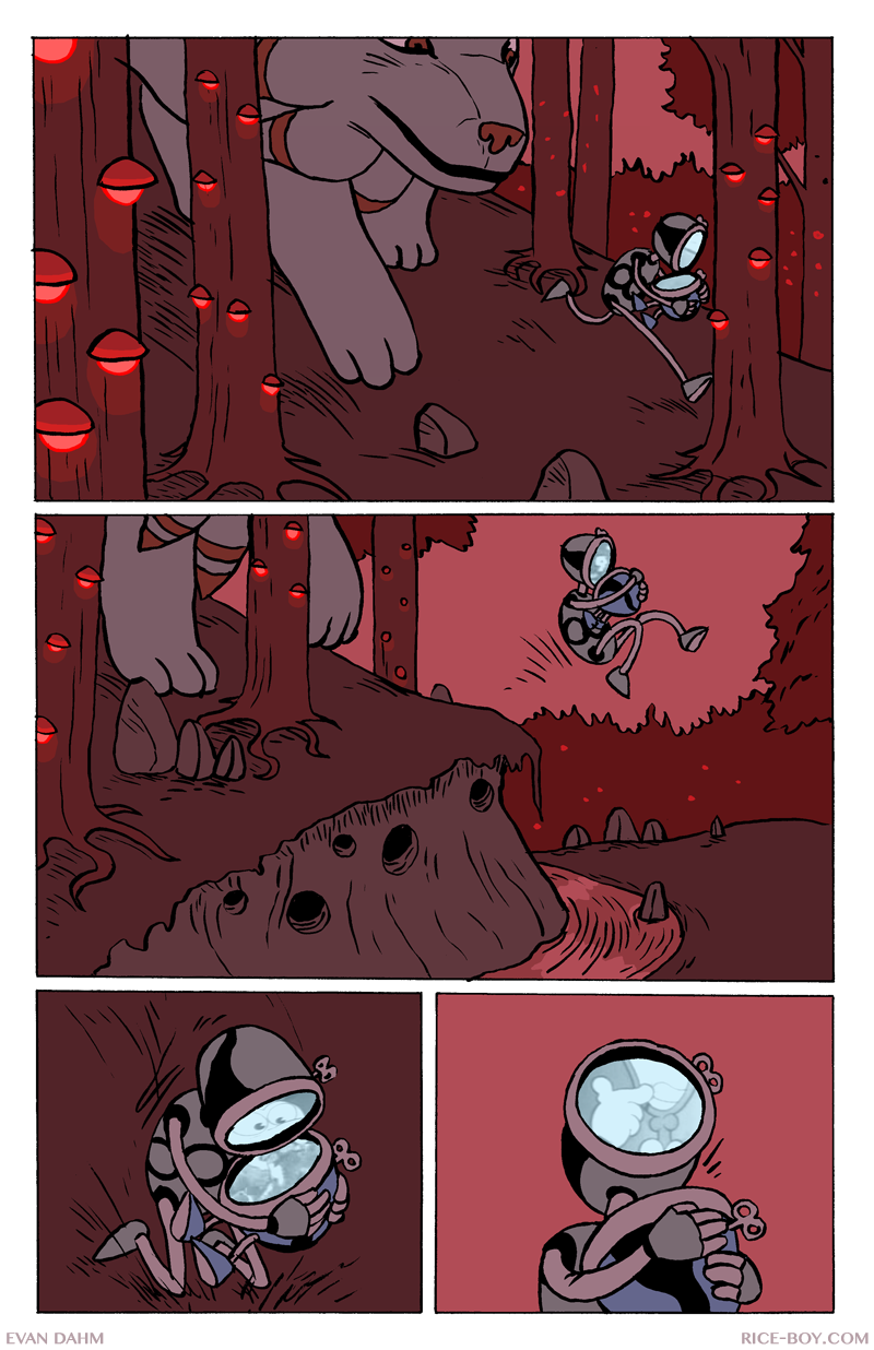 Rice Boy by Evan Dahm, page 204 (The Third Book). CC BY-NC-SA 3.0 US. https://www.rice-boy.com/rb/index.php?c=204