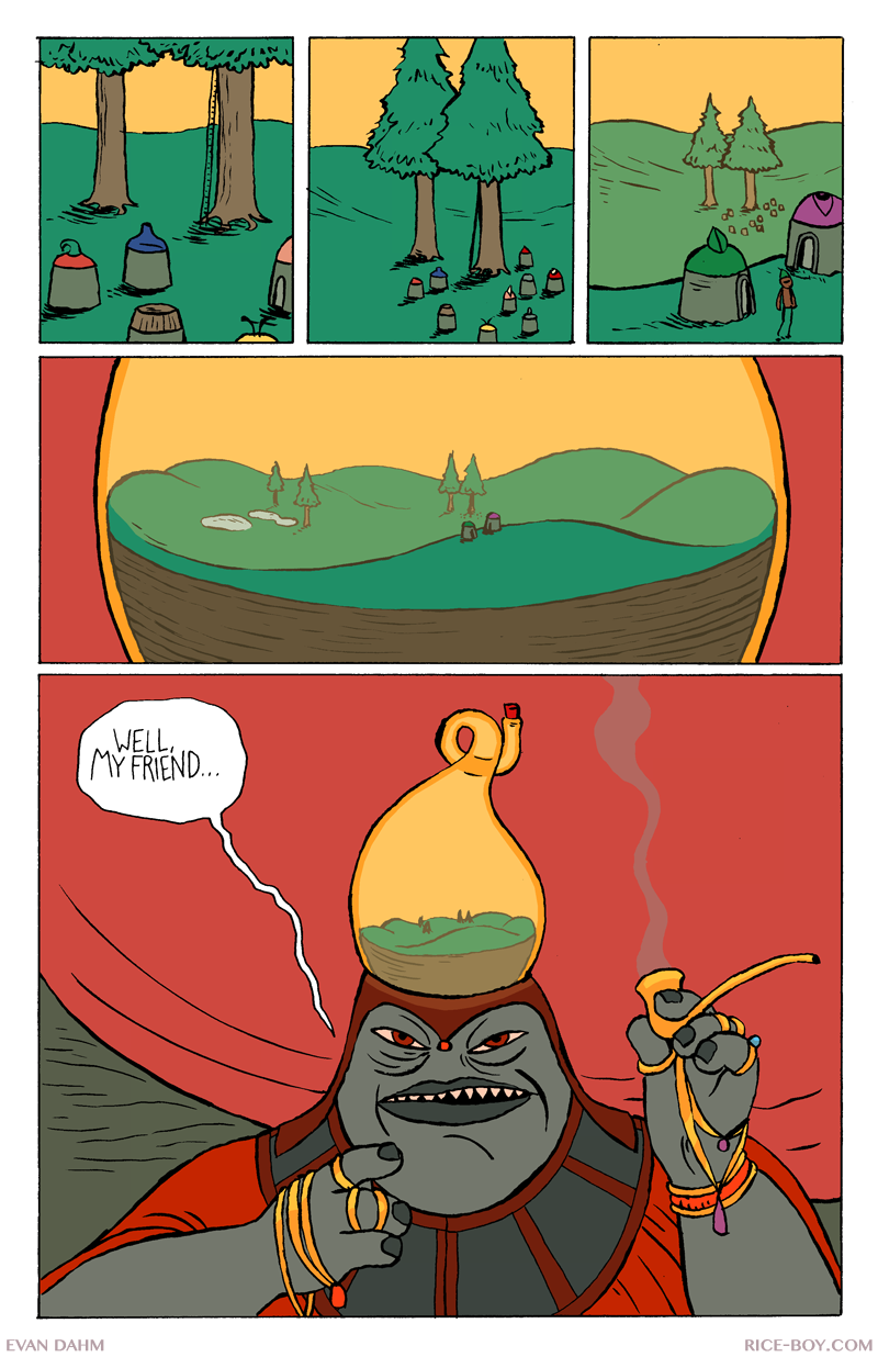 Rice Boy by Evan Dahm, page 220 (The Third Book). CC BY-NC-SA 3.0 US. https://www.rice-boy.com/rb/index.php?c=220