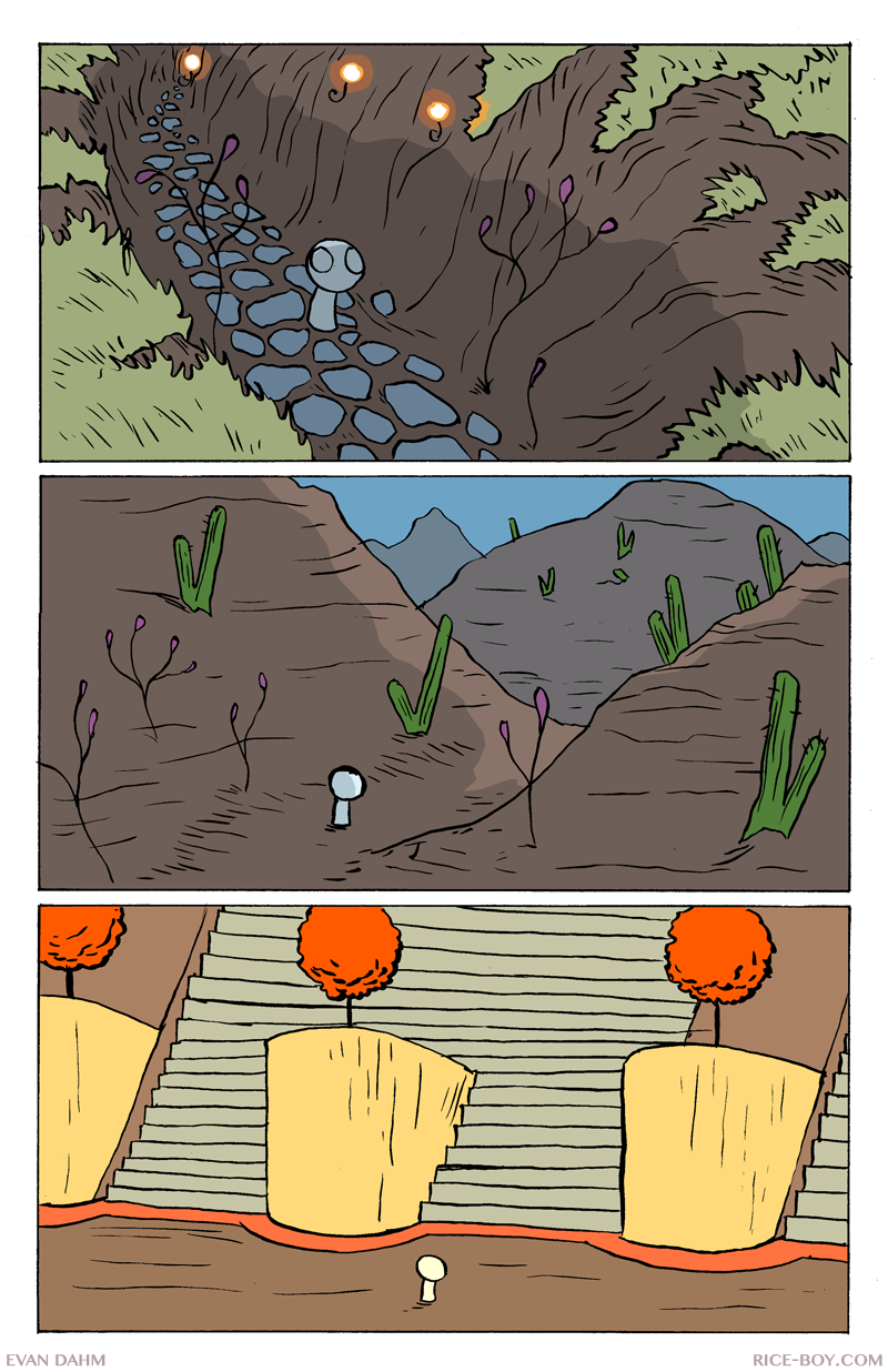 Rice Boy by Evan Dahm, page 434 (The Fifth Book). CC BY-NC-SA 3.0 US. https://www.rice-boy.com/rb/index.php?c=434