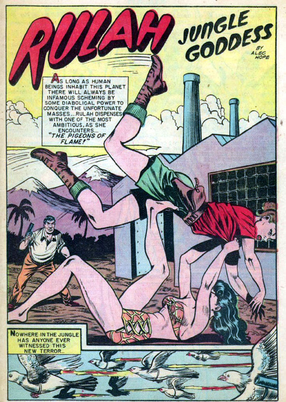 Rulah, Jungle Goddess #18, page 20. Public domain. Source: https://commons.wikimedia.org/wiki/File%3ARulah1825.jpg