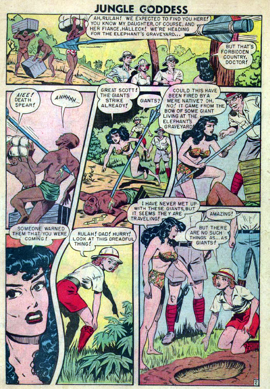 Rulah, Jungle Goddess #18, page 3. Public domain. Source: https://commons.wikimedia.org/wiki/File%3ARulah1803.jpg