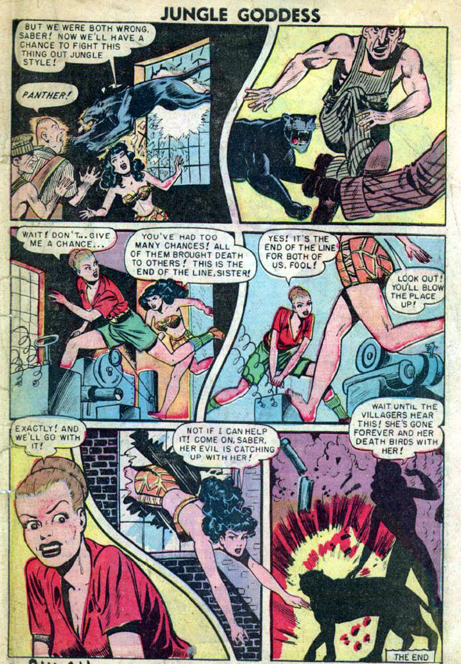 Rulah, Jungle Goddess #18, page 28. Public domain. Source: https://commons.wikimedia.org/wiki/File%3ARulah1833.jpg