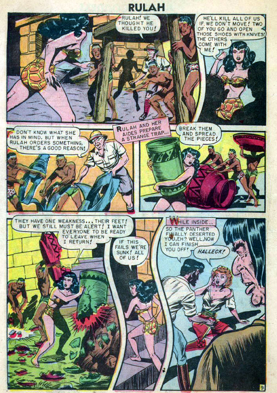 Rulah, Jungle Goddess #18, page 10. Public domain. Source: https://commons.wikimedia.org/wiki/File%3ARulah1810.jpg