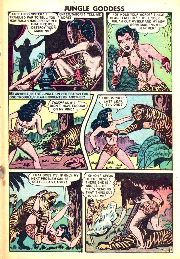 Rulah, Jungle Goddess #19, page 26. Public domain. Source: https://commons.wikimedia.org/wiki/File%3ARulah1929.JPG