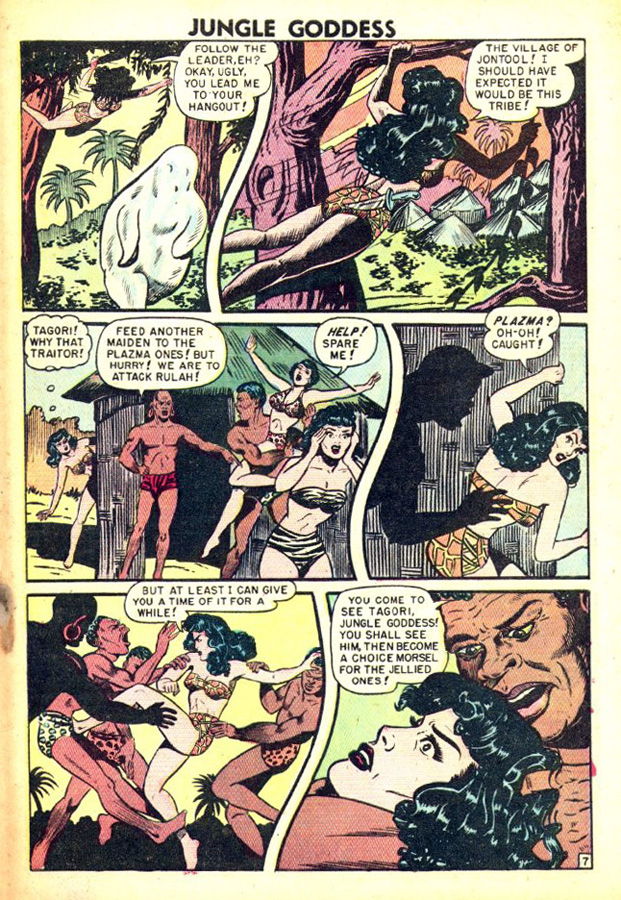 Rulah, Jungle Goddess #19, page 28. Public domain. Source: https://commons.wikimedia.org/wiki/File%3ARulah1931.JPG