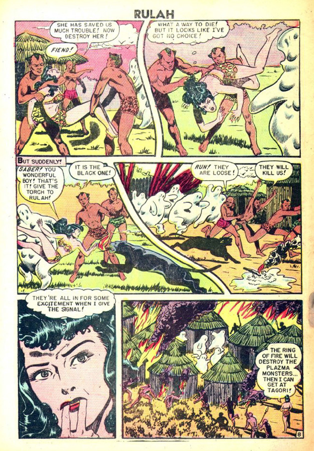 Rulah, Jungle Goddess #19, page 29. Public domain. Source: https://commons.wikimedia.org/wiki/File%3ARulah1932.JPG