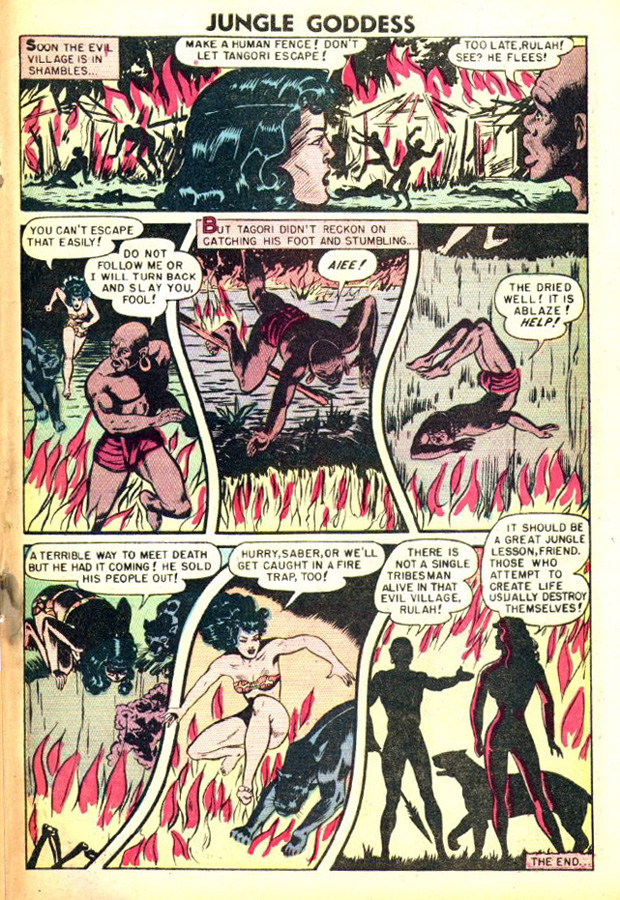 Rulah, Jungle Goddess #19, page 30. Public domain. Source: https://commons.wikimedia.org/wiki/File%3ARulah1933.JPG