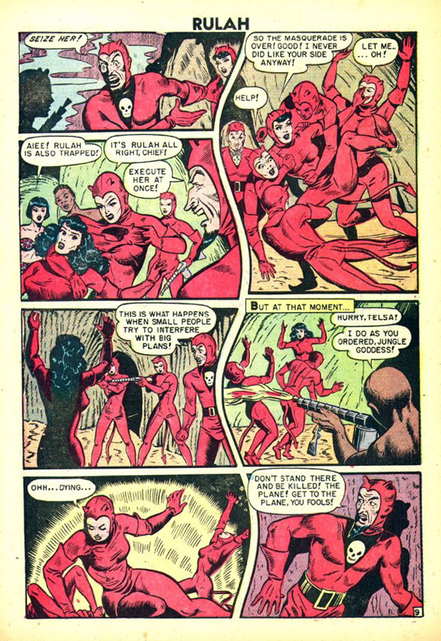 Rulah, Jungle Goddess #19, page 10. Public domain. Source: https://commons.wikimedia.org/wiki/File%3ARulah1910.JPG