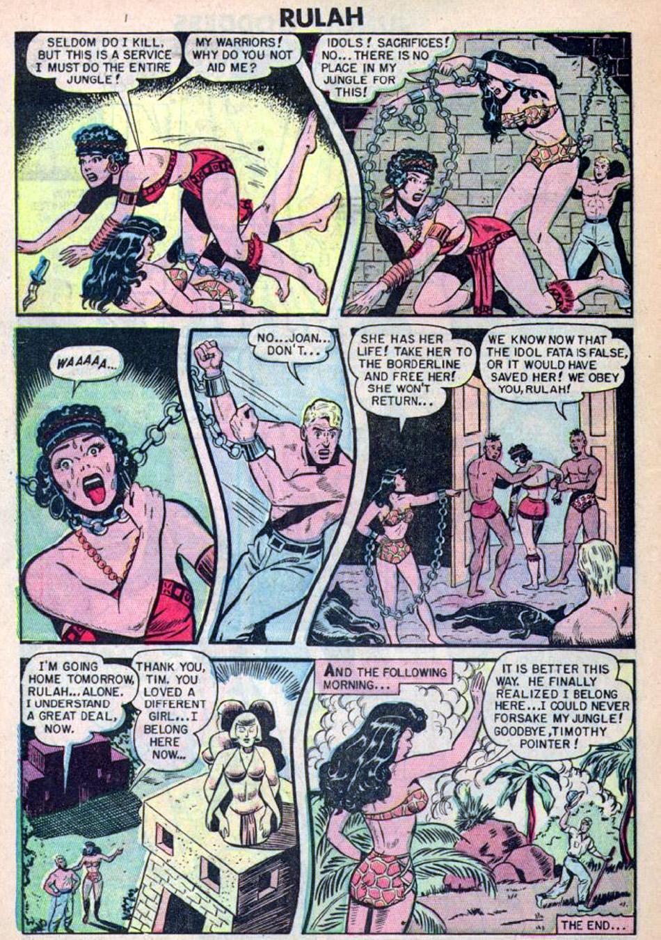 Rulah, Jungle Goddess #20, page 12. Public domain. Source: https://commons.wikimedia.org/wiki/File%3ARulah2012.jpg