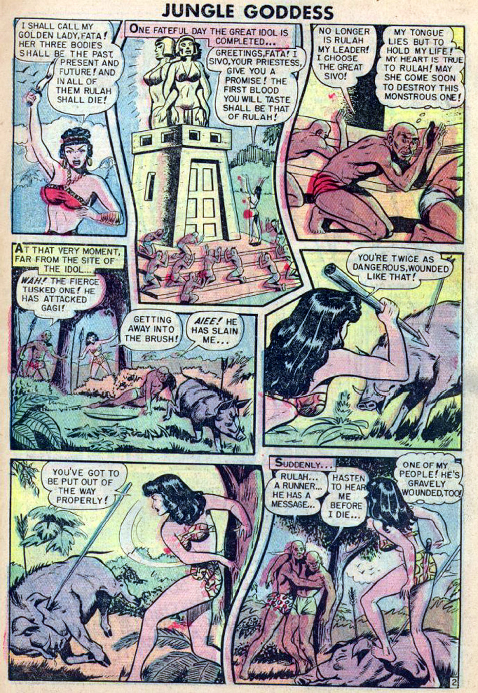 Rulah, Jungle Goddess #20, page 3. Public domain. Source: https://commons.wikimedia.org/wiki/File%3ARulah2003.jpg