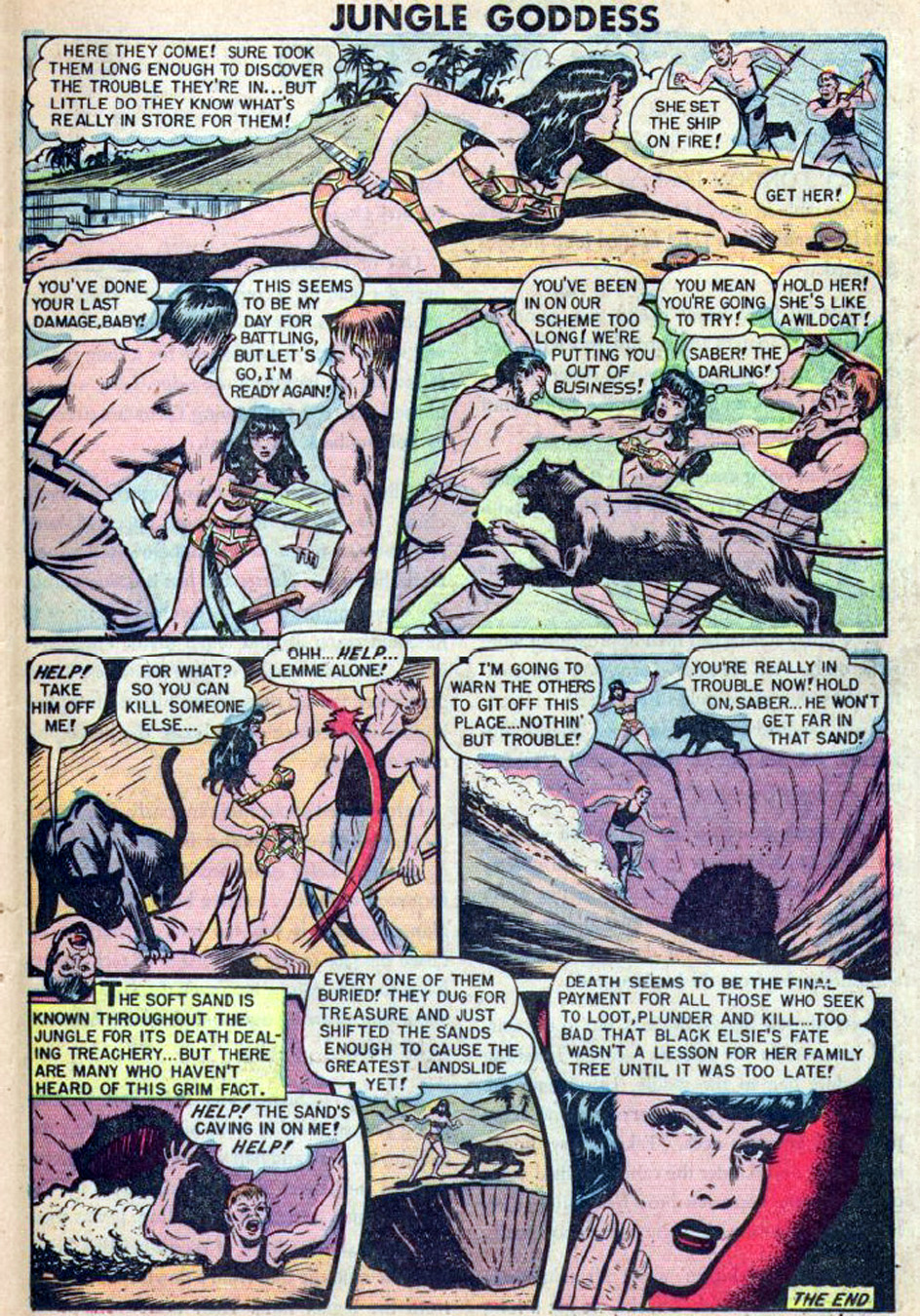Rulah, Jungle Goddess #20, page 21. Public domain. Source: https://commons.wikimedia.org/wiki/File%3ARulah2021.jpg