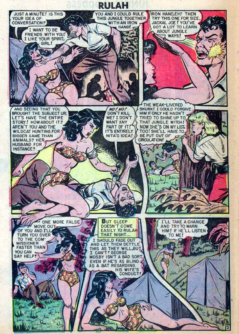 Rulah, Jungle Goddess #20, page 26. Public domain. Source: https://commons.wikimedia.org/wiki/File%3ARulah2028.jpg