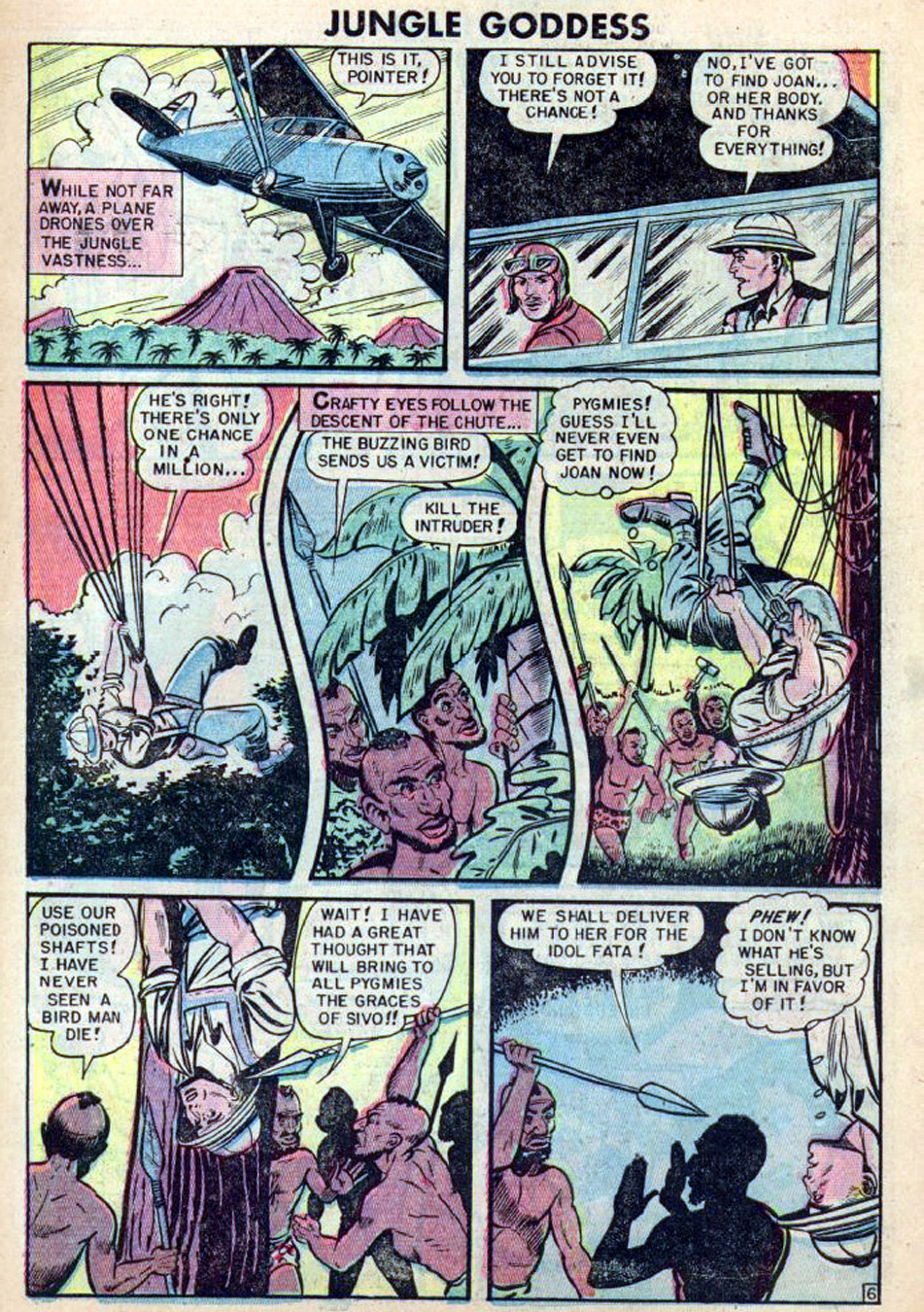 Rulah, Jungle Goddess #20, page 7. Public domain. Source: https://commons.wikimedia.org/wiki/File%3ARulah2007.jpg