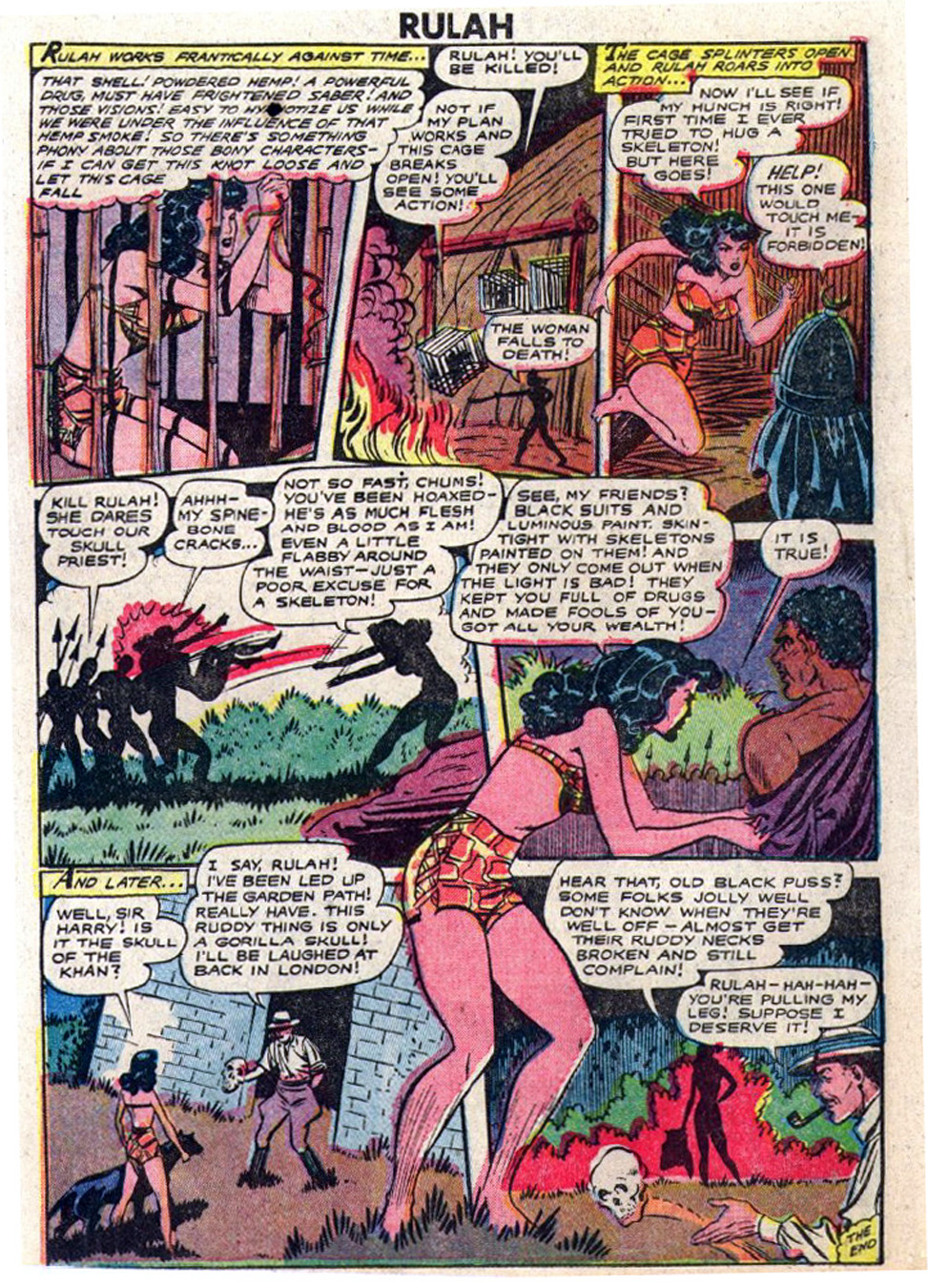 Rulah, Jungle Goddess #23, page 25. Public domain. Source: https://commons.wikimedia.org/wiki/File%3ARulah2328.JPG