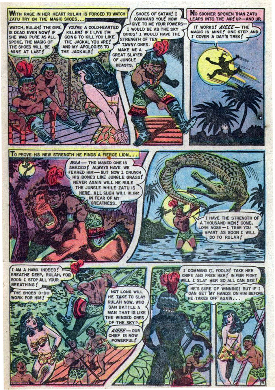 Rulah, Jungle Goddess #24, page 15. Public domain. Source: https://commons.wikimedia.org/wiki/File%3ARulah2415.jpg