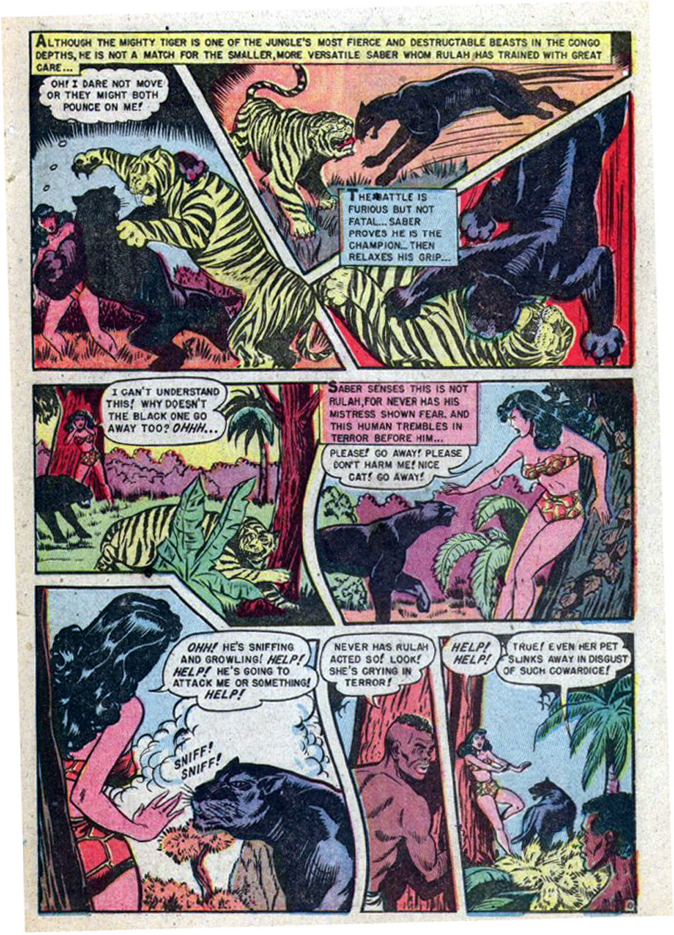 Rulah, Jungle Goddess #24, page 9. Public domain. Source: https://commons.wikimedia.org/wiki/File%3ARulah2409.jpg