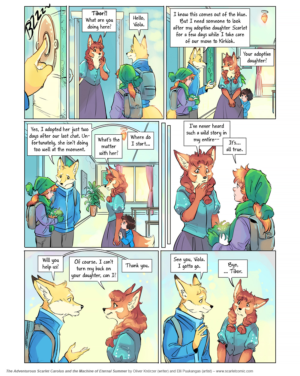 The Adventurous Scarlet Carolus – A Sky Full of Stars 103 (2025-06-30). Oliver Knörzer (writer) & Elli Puukangas (artist), CC BY-NC-ND 4.0. https://www.sandraandwoo.com/scarlet/comic/a-sky-full-of-stars-103/