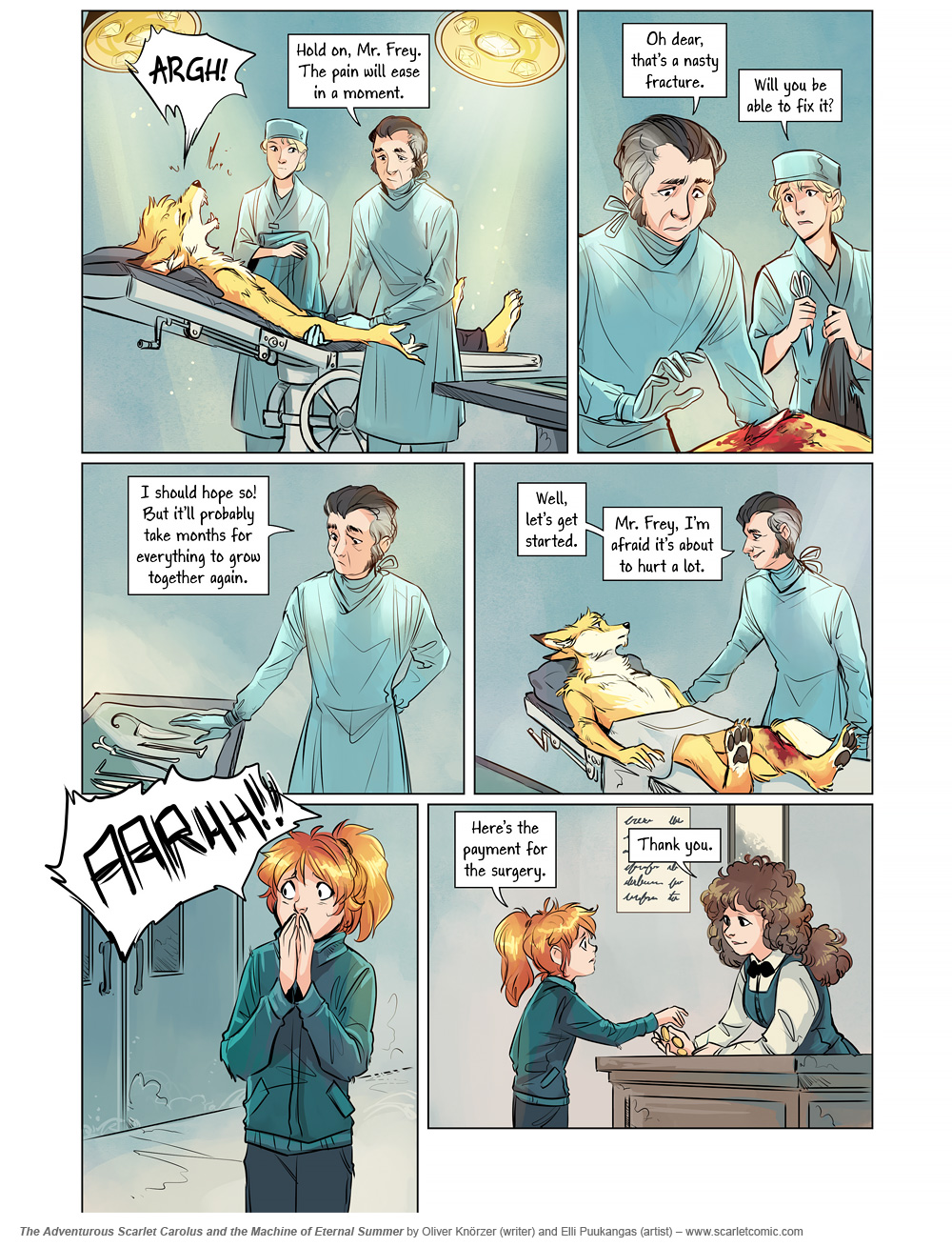 The Adventurous Scarlet Carolus – A Sky Full of Stars 022 (2024-09-13). Oliver Knörzer (writer) & Elli Puukangas (artist), CC BY-NC-ND 4.0. https://www.sandraandwoo.com/scarlet/comic/a-sky-full-of-stars-022/