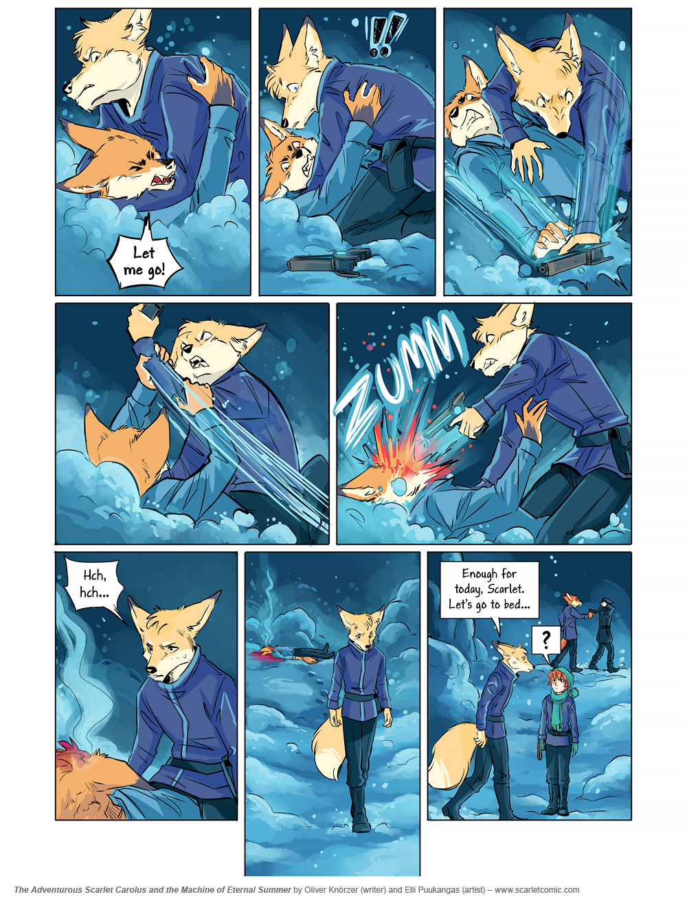 The Adventurous Scarlet Carolus – A Sky Full of Stars 079 (2025-04-04). Oliver Knörzer (writer) & Elli Puukangas (artist), CC BY-NC-ND 4.0. https://www.sandraandwoo.com/scarlet/comic/a-sky-full-of-stars-079/