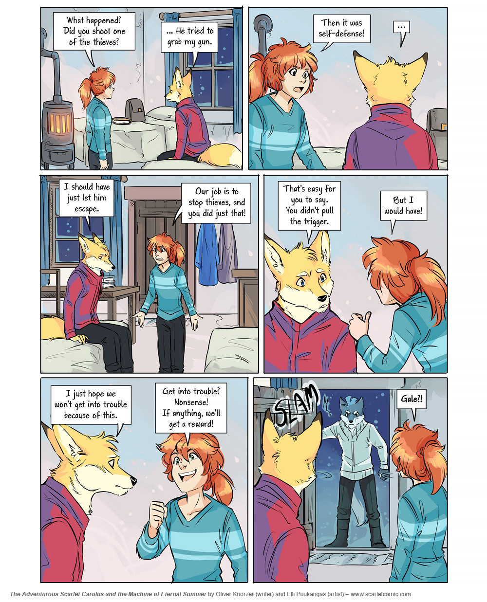 The Adventurous Scarlet Carolus – A Sky Full of Stars 080 (2025-04-07). Oliver Knörzer (writer) & Elli Puukangas (artist), CC BY-NC-ND 4.0. https://www.sandraandwoo.com/scarlet/comic/a-sky-full-of-stars-080/