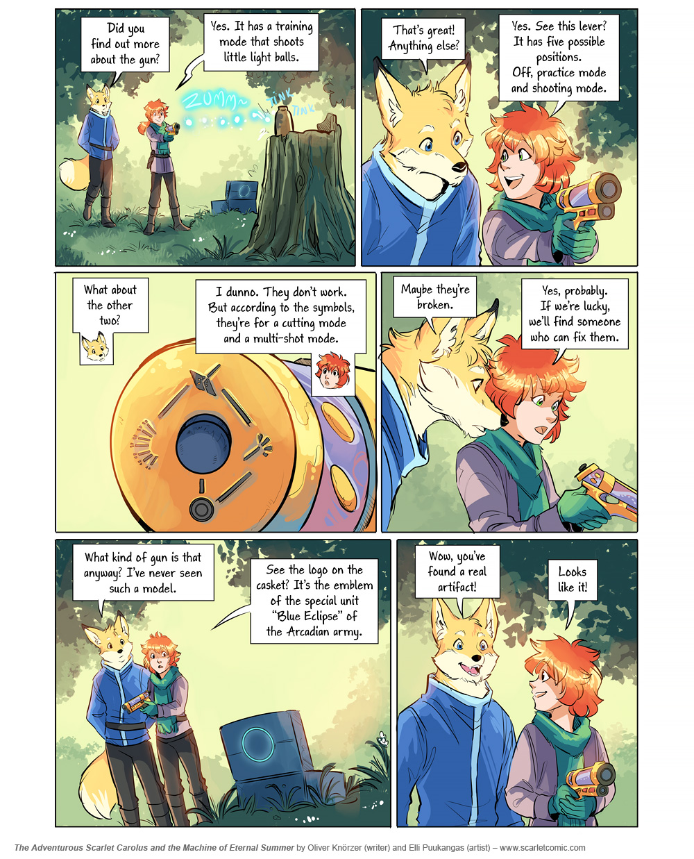 The Adventurous Scarlet Carolus – A Sky Full of Stars 092 (2025-05-20). Oliver Knörzer (writer) & Elli Puukangas (artist), CC BY-NC-ND 4.0. https://www.sandraandwoo.com/scarlet/comic/a-sky-full-of-stars-092/