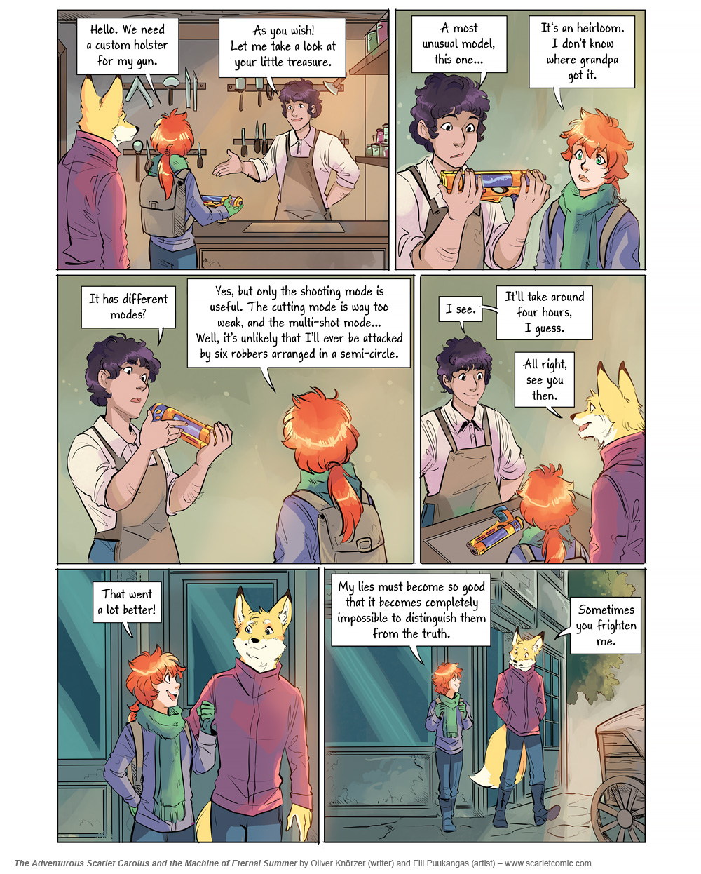 The Adventurous Scarlet Carolus – A Sky Full of Stars 095 (2025-05-29). Oliver Knörzer (writer) & Elli Puukangas (artist), CC BY-NC-ND 4.0. https://www.sandraandwoo.com/scarlet/comic/a-sky-full-of-stars-095/