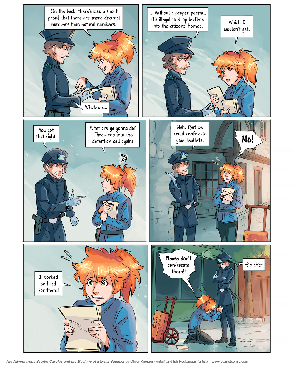 The Adventurous Scarlet Carolus – Machine Girl 039 (2025-12-16). Oliver Knörzer (writer) & Elli Puukangas (artist), CC BY-NC-ND 4.0. https://www.sandraandwoo.com/scarlet/comic/machine-girl-039/