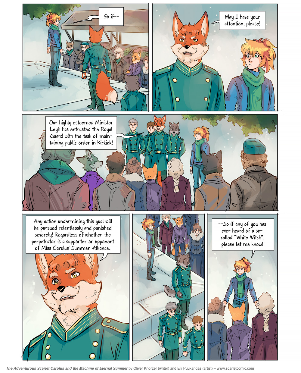 The Adventurous Scarlet Carolus – Machine Girl 052 (2026-02-07). Oliver Knörzer (writer) & Elli Puukangas (artist), CC BY-NC-ND 4.0. https://www.sandraandwoo.com/scarlet/comic/machine-girl-052/