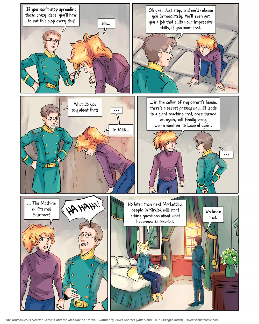 The Adventurous Scarlet Carolus – Machine Girl 057 (2026-03-02). Oliver Knörzer (writer) & Elli Puukangas (artist), CC BY-NC-ND 4.0. https://www.sandraandwoo.com/scarlet/comic/machine-girl-057/