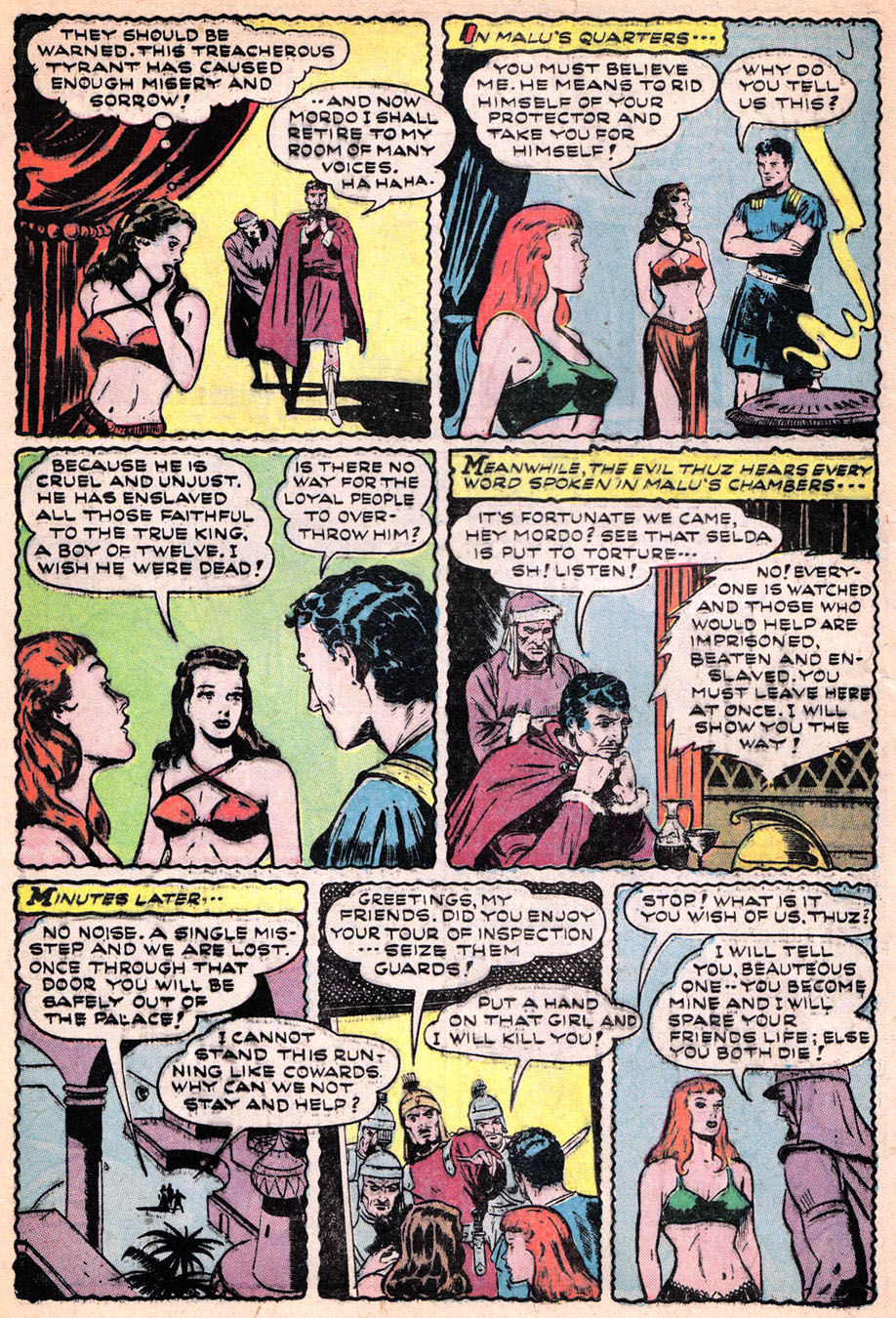 Slave Girl Comics #1, page 14. Public domain. Source: https://commons.wikimedia.org/wiki/File%3ASlaveGirlComics0114.jpg