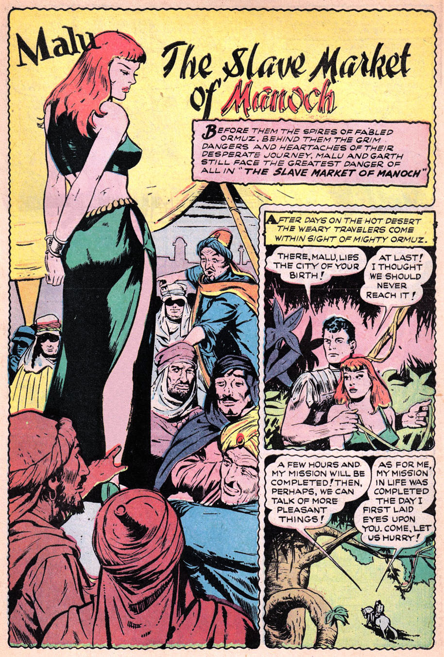 Slave Girl Comics #1, page 27. Public domain. Source: https://commons.wikimedia.org/wiki/File%3ASlaveGirlComics0127.jpg