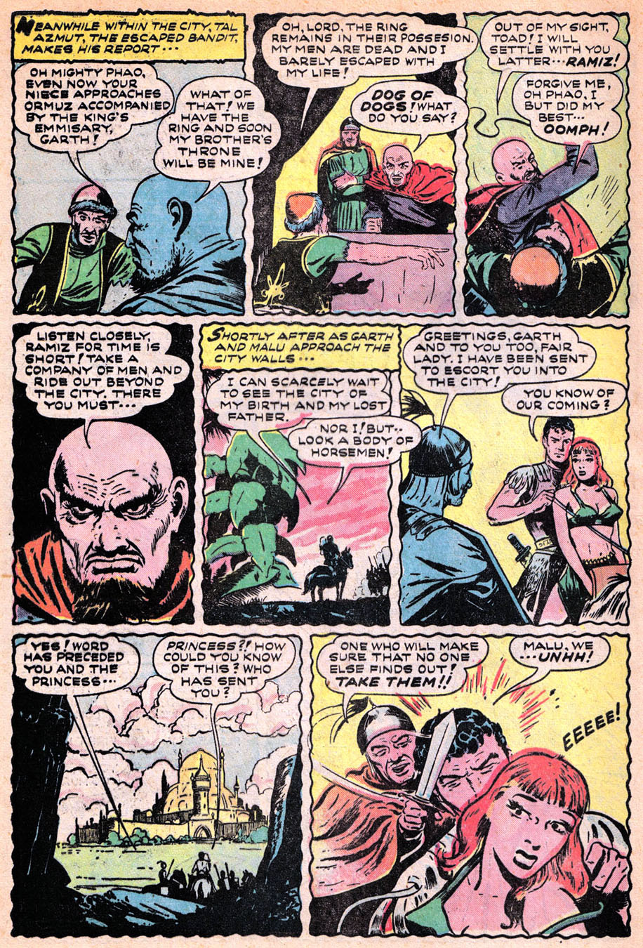 Slave Girl Comics #1, page 28. Public domain. Source: https://commons.wikimedia.org/wiki/File%3ASlaveGirlComics0128.jpg
