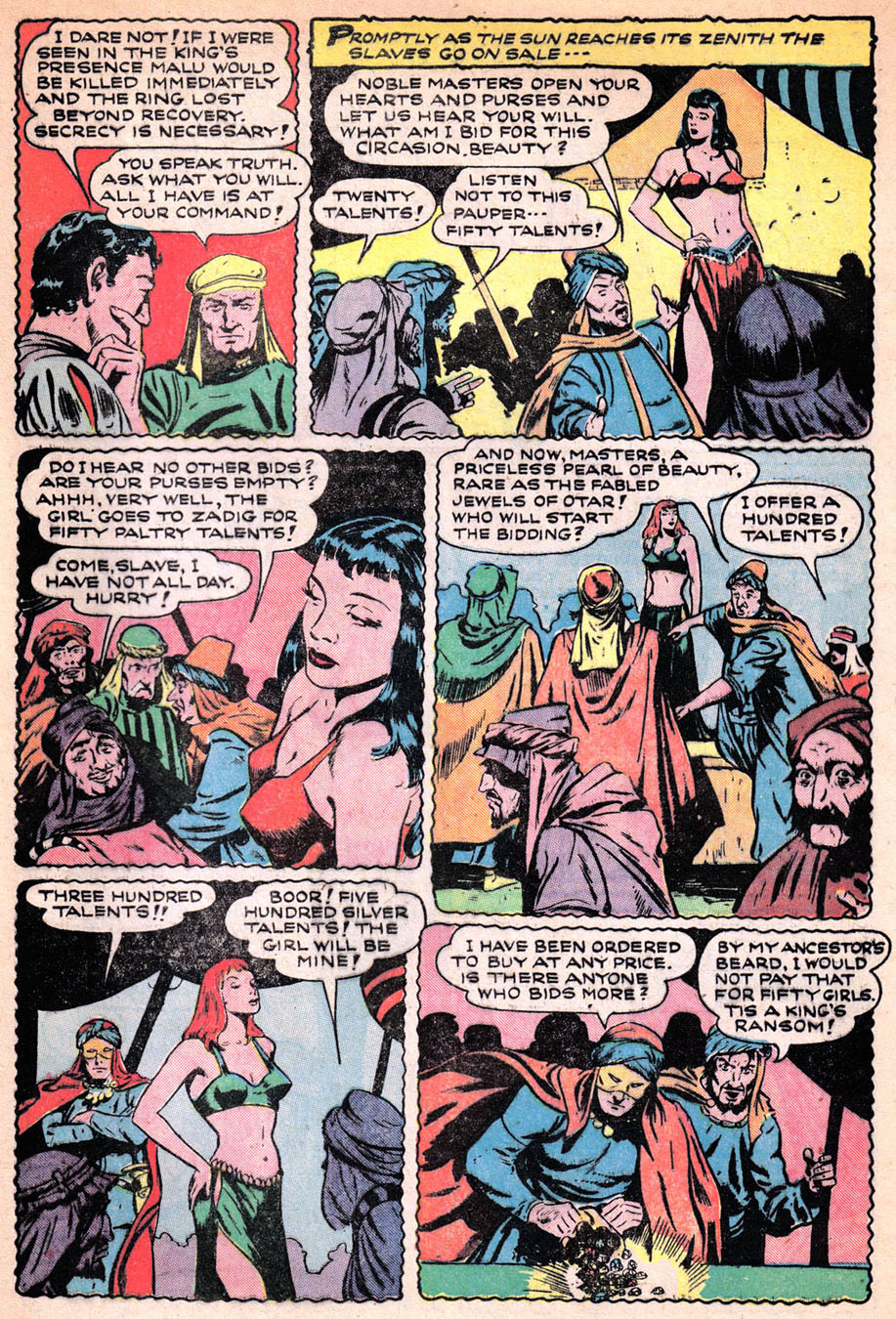 Slave Girl Comics #1, page 31. Public domain. Source: https://commons.wikimedia.org/wiki/File%3ASlaveGirlComics0131.jpg