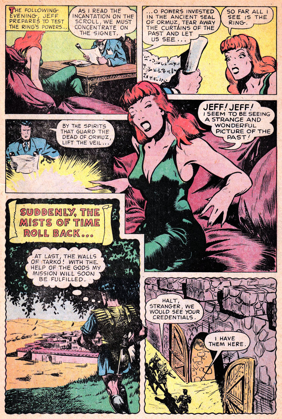 Slave Girl Comics #1, page 5. Public domain. Source: https://commons.wikimedia.org/wiki/File%3ASlaveGirlComics0105.jpg