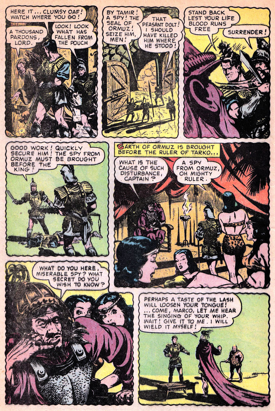 Slave Girl Comics #1, page 6. Public domain. Source: https://commons.wikimedia.org/wiki/File%3ASlaveGirlComics0106.jpg
