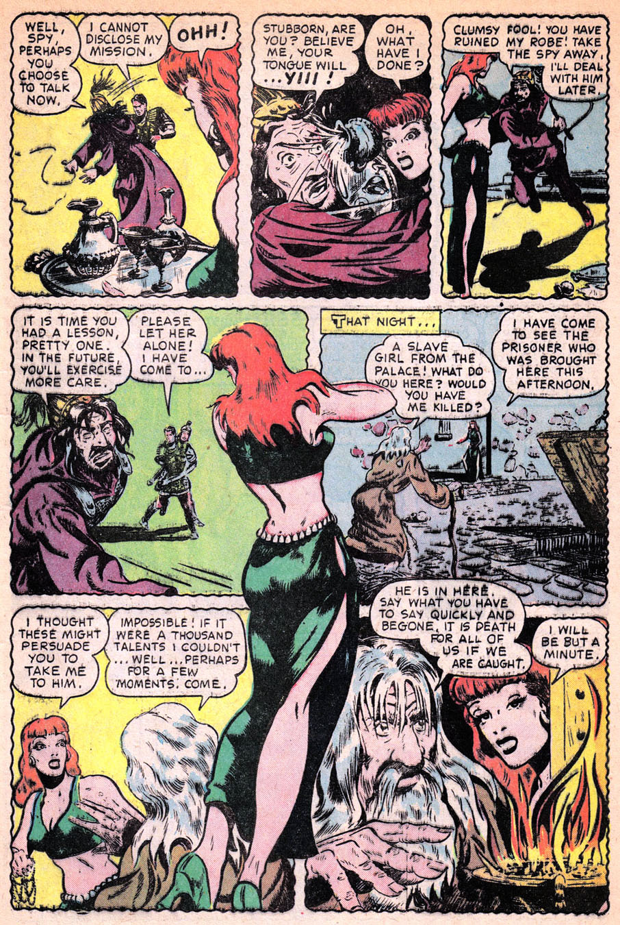 Slave Girl Comics #1, page 7. Public domain. Source: https://commons.wikimedia.org/wiki/File%3ASlaveGirlComics0107.jpg