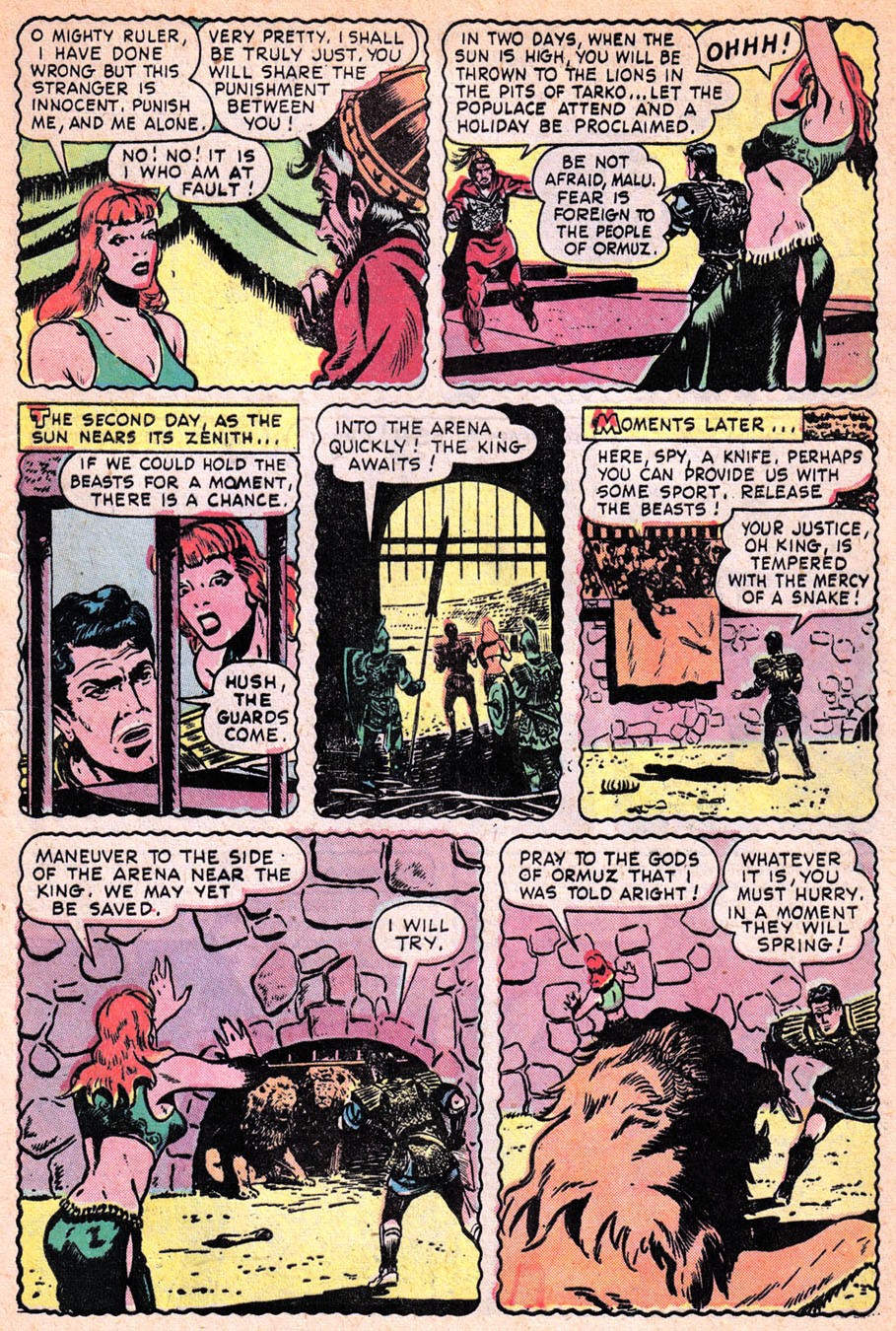 Slave Girl Comics #1, page 9. Public domain. Source: https://commons.wikimedia.org/wiki/File%3ASlaveGirlComics0109.jpg